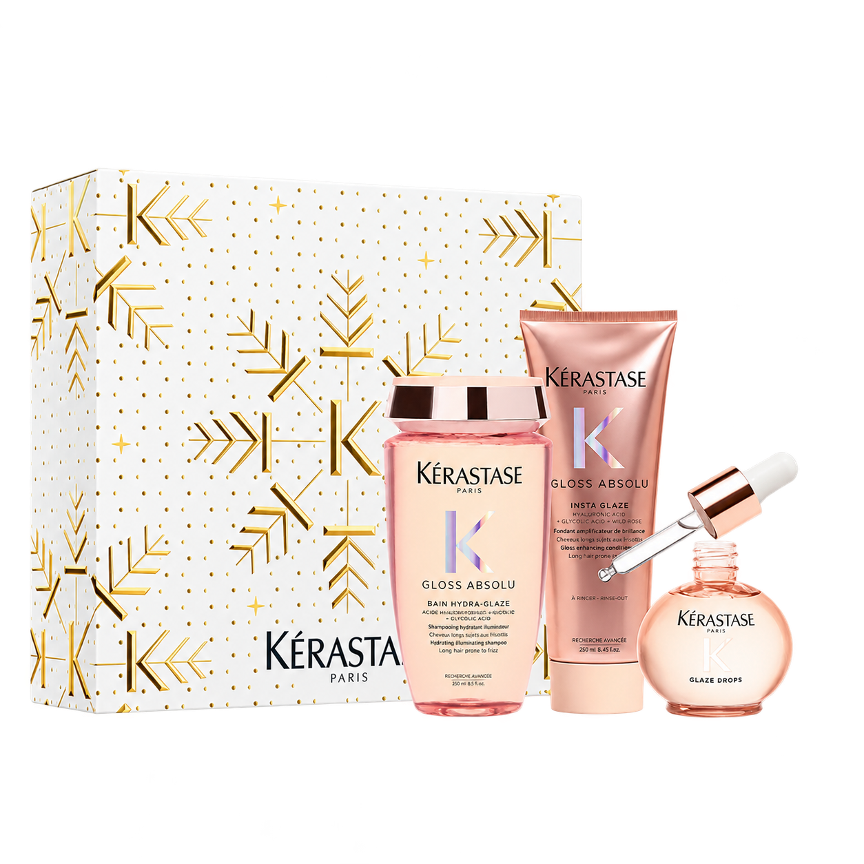 Gloss Absolu Trio Holiday Set 250 ml, 250 ml, 45 ml